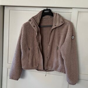 Vuori Cozy Dusty Rose Sherpa Jacket